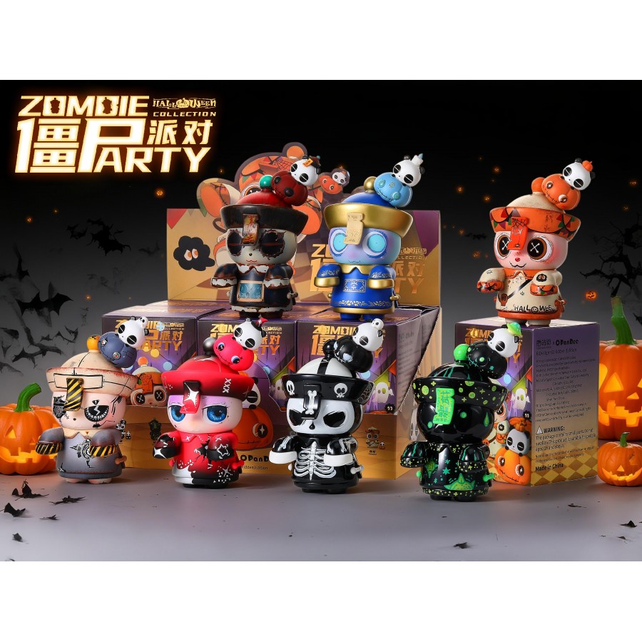 歐潘迪殭屍派對萬聖系列盲盒 (SET OF 6)